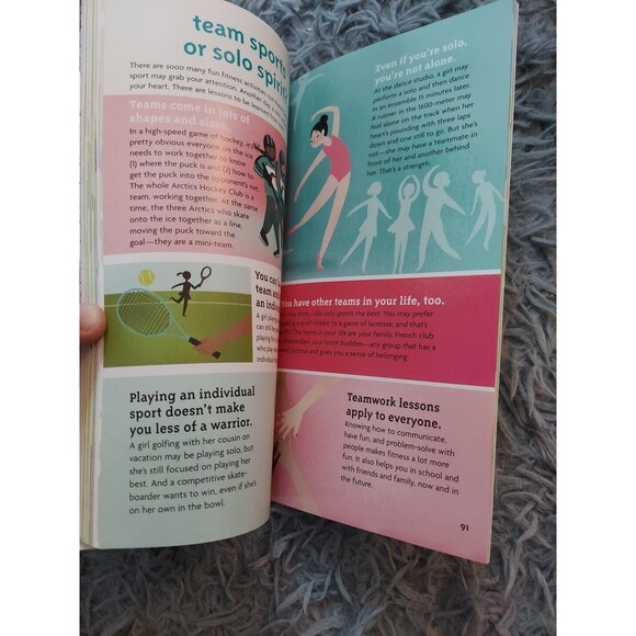 American Girl® Wellbeing Book - A Smart Girl's Guide Sports and Fitness 2018 Fun - Picture 11 of 13